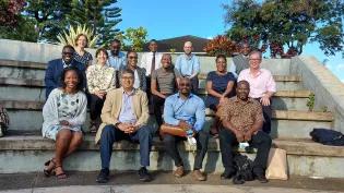 PROMISE Group members at April 2022 Launch meeting, Malawi