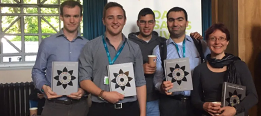 Winning team at the Farr Institute Summer School