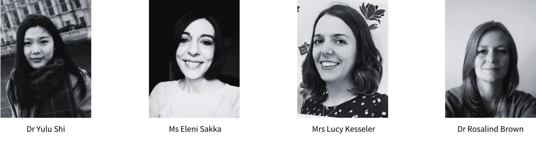 Collage of Laci 3 trial team members