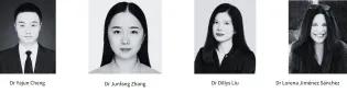 Dr Yajun Cheng; Dr Junfang Zhang; Dr Dillys Liu; Dr Lorena Jiménez Sánchez