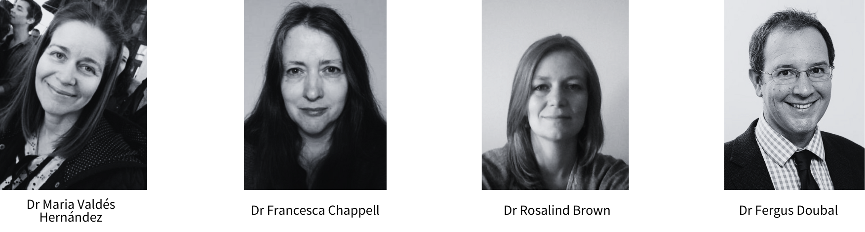 Dr Maria Valdés Hernández; Dr Francesca Chappell; Dr Rosalind Brown; Dr Fergus Doubal