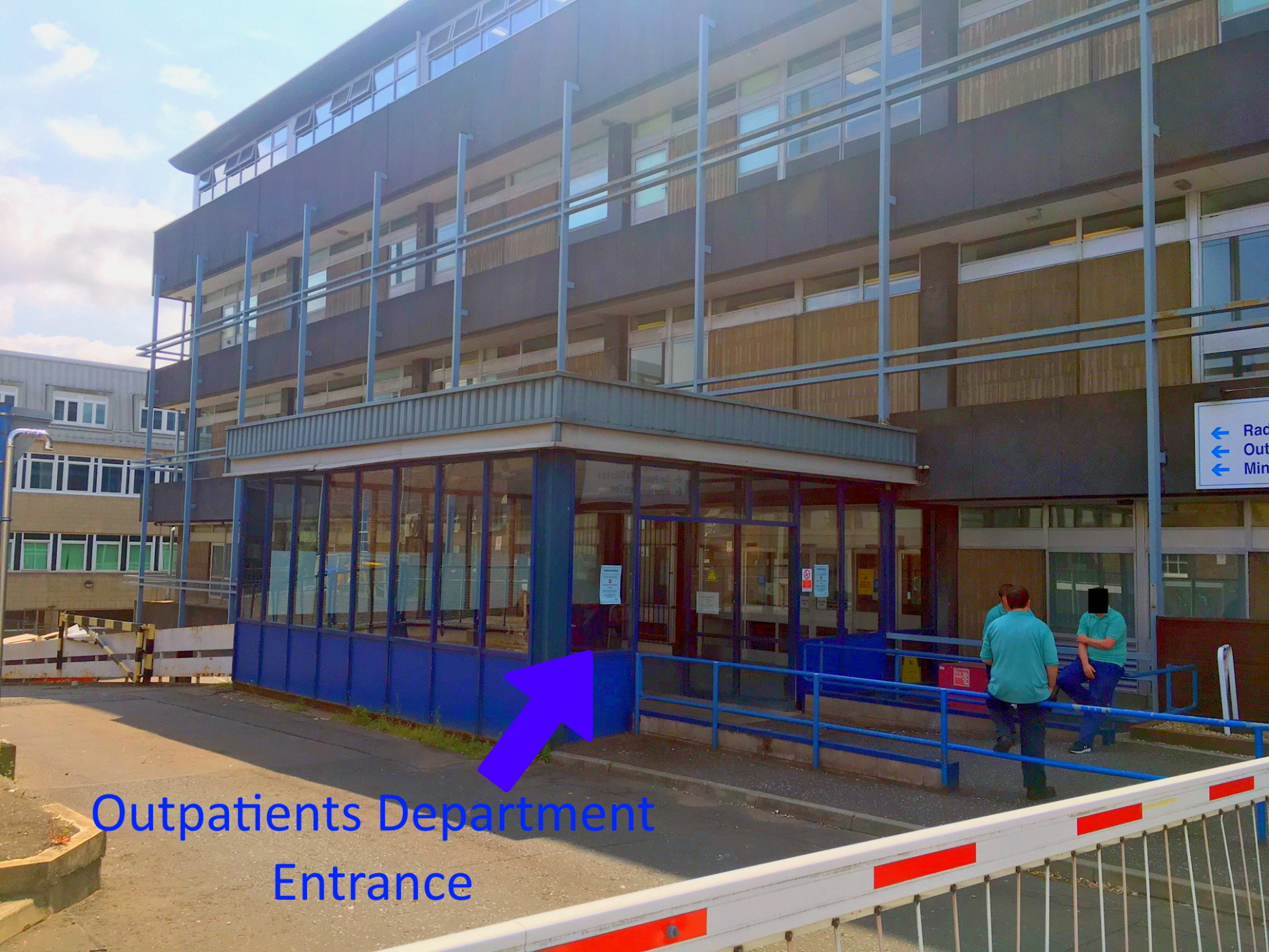 Western General Hospital Outpatients Department Entrance